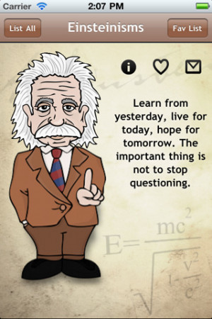 Related to Top Albert Einstein Quotes: list of his famous quotations