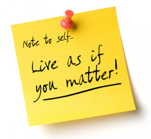 Sticky Note To Yourself.