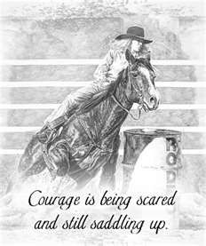 ... still saddling up.