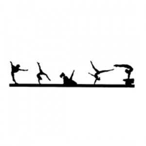W2S - Gymnastics Balance Beam Title Strip