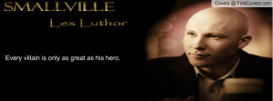 Lex Luthor Profile Facebook Covers