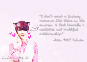SHINee -- KKB Quote by sourcandies