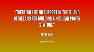 There will be no support in the island of Ireland for building a ...