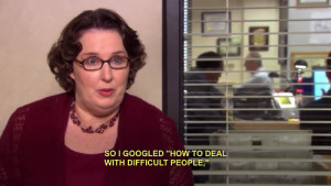 the office google office phyllis phyllis the office difficult people