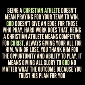 Christian Athlete Quotes. QuotesGram