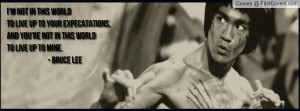 Bruce Lee Poster Facebook