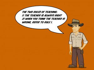 Download Free Wallpaper – “Two Rules of Teaching”