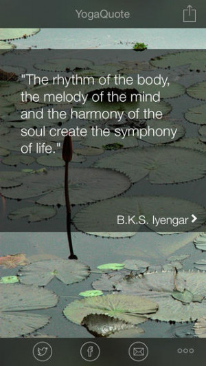 Daily Yoga Quotes - Inspirational Yoga Quote of the Day