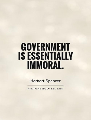 Government Quotes Herbert Spencer Quotes