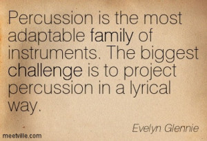 Percussion Is The Most Adaptable Family Of Instruments - Challenge ...