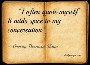 Quote: George Bernard Shaw on Quotes