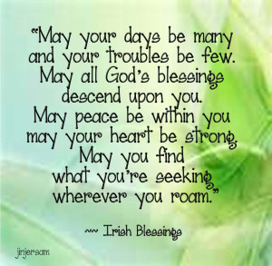 Irish Blessing Birthday Quotes Wishes Funny