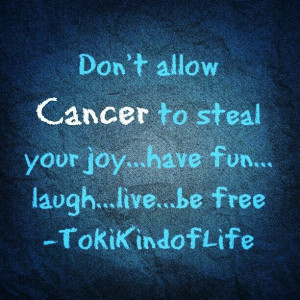 Kicking cancer's butt one day at a time