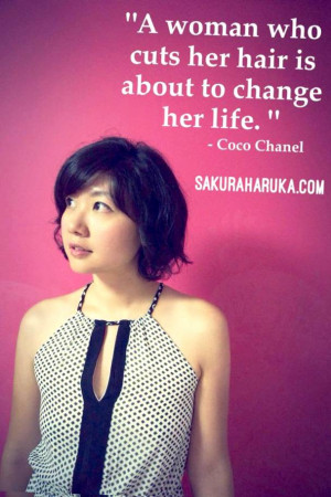 Change In Hairstyle Quotes