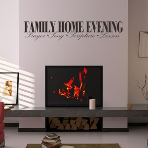 Home / Family, Home, Evening Wall Sticker Quote Wall Art