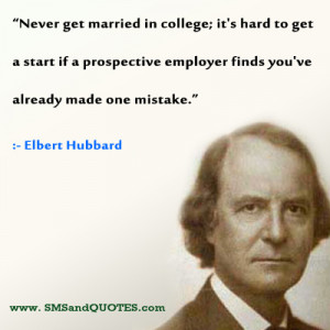 marriage quotes never get married in college