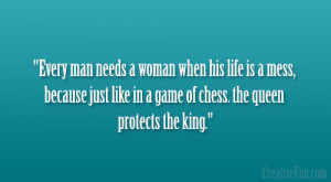 Every King Needs a Queen http://creativefan.com/31-thought-provoking ...