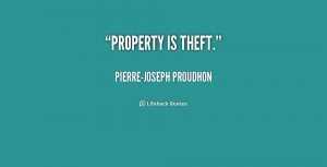 Quotes About Stealing Property