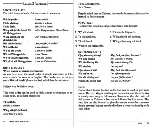 Mandarin Complete Course Lesson 3 p.10-11