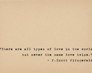 ... Quote Print - 1920s Flapper Writer Quote - Great Gatsby Author