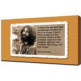 Jerry Garcia Quotes 2 - Canvas Art Print