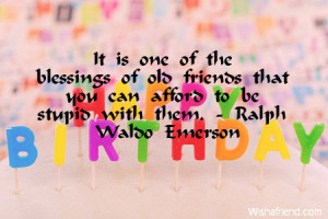 old friends birthday quotes