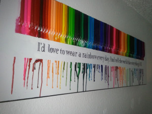 Crayon Art Ideas With Quotes Painting, quote,