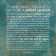 How to be a great leader - 17 leadership tips. Free printable! Click ...