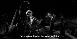death tim burton the nightmare before christmas film quote life ...