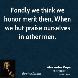 Alexander Pope Men Quotes