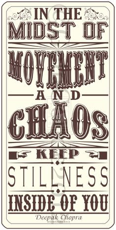 Calm Chaos The Midst Flurry