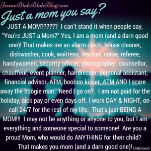 Being a Stay at Home Mom Quotes