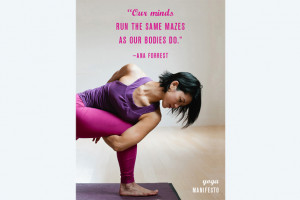 yoga manifesto a series of yoga quotes and images designed to inspire ...