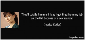 They'll totally hire me if I say I got fired from my job on the Hill ...