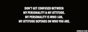 My Personality And Attitude Profile Facebook Covers