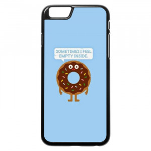 Funny Donut Hungry Quotes iPhone 6 Case