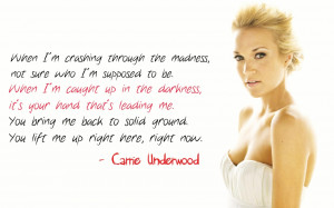 Carrie Underwood Lyric Quotes Carrie underwood