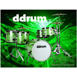 lime green drum sets