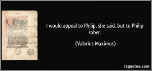 More Valerius Maximus Quotes