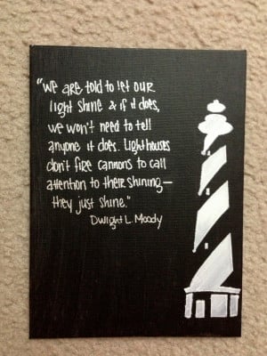 ... › Quotes › Lighthouse Canvas Inspirational Painting with Quote
