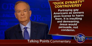 Bill O’Reilly Condemns Christians who Condemn Sin