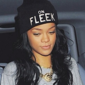 on fleek fleek eyebrows on fleek rih riri rihanna beanie hat edit tags