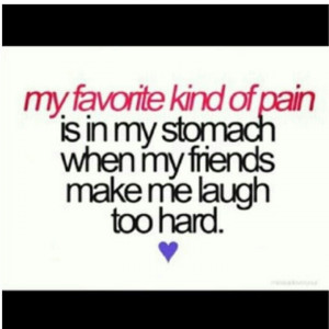 My favorite kind of pain