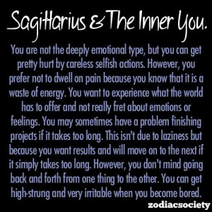Sagittarius set... I'm not certain what they mean by not deeply ...