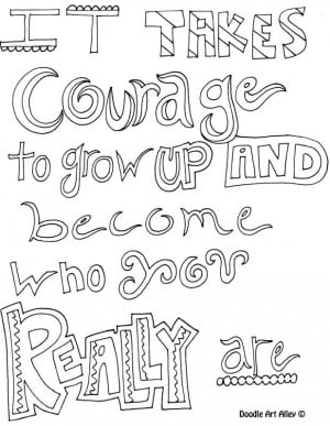 courage colouring pages (page 2)