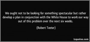 for something spectacular but rather develop a plan in conjunction ...