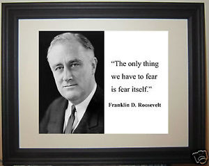 Franklin-Roosevelt-FDR-fear-Quote-Framed-Photo-Picture-ng1
