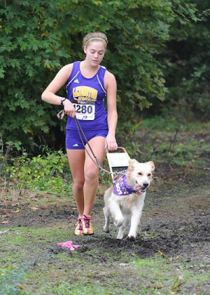source http www runnersworld com xc teen runs her dog her guide dog