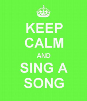 singing quotes | Life In A Nutshell • My new motto :)