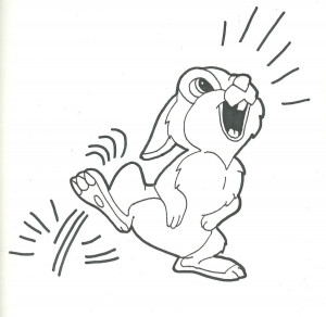 Cute Thumper Drawing Schoozeme